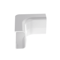 Esquinero interior, para uso con canaleta LD5, material ABS, Color Blanco