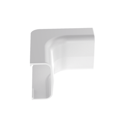 Esquinero interior, para uso con canaleta LD5, material ABS, Color Blanco