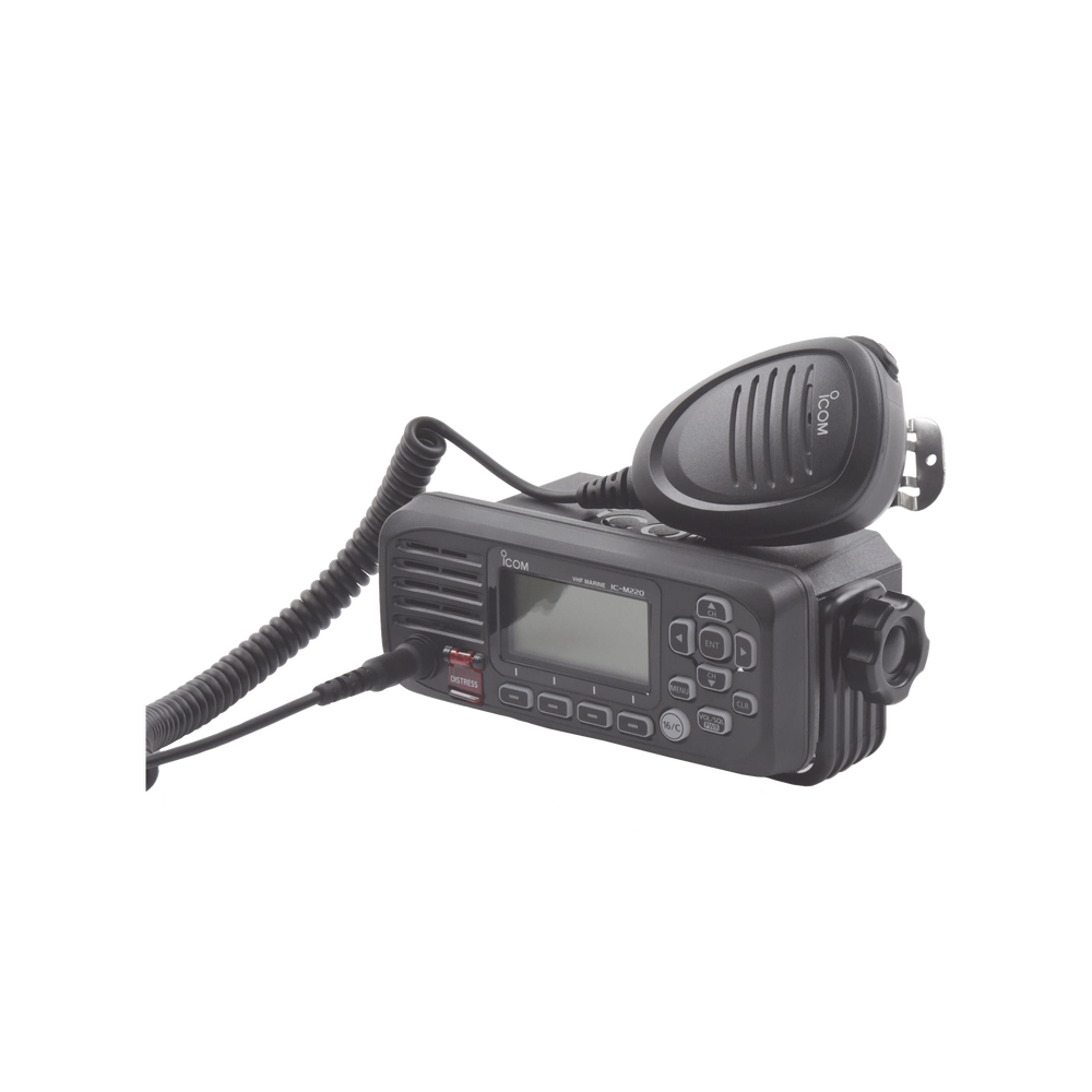 Radio Marina VHF / 25W Potencia TX / IPX7 Submersible 1m 30min / Display Full Dot-Matrix / Receptor DSC Clase D Dedicado / Micrófono HM-237B / NMEA 0183 / AquaQuake / Hecho en Japón