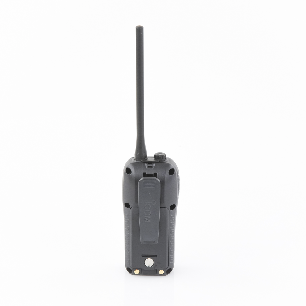 Radio Marina VHF / 6W Potencia Transmisión / IP57 Submersible 1m 30min / Flotación con Alarma / 156-163 MHz / Dualwatch-Triwatch