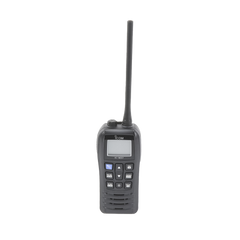 Radio Marina VHF / 6W Potencia Transmisión / IP57 Submersible 1m 30min / Flotación con Alarma / 156-163 MHz / Dualwatch-Triwatch