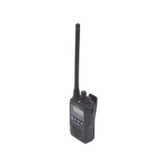 Radio portátil marino y comercial en VHF, incluye los canales USA, INT, CAN, y del clima