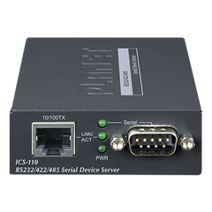 Convertidor de Medios de RS-232/ RS-422/ RS-485 a Fast Ethernet, Administración Web, SNMP y Telnet