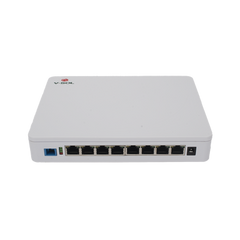 ONU Dual EPON/GPON / 8 Puertos PoE 802.3at Gigabit / Wi-Fi Doble banda 2.4 y 5 GHz /  1 Puerto SC/UPC