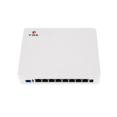 ONU Dual EPON/GPON / 8 Puertos PoE 802.3at Gigabit / Wi-Fi Doble banda 2.4 y 5 GHz /  1 Puerto SC/UPC