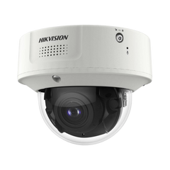 Domo IP 4 Megapixel / Lente Mot. 2.8 a 12 mm / 40 mts IR EXIR / 2 Analiticos Simultaneos / SSD Integrado 1 TB / DeepinView / 2 Micrófonos Integrados / IP67 / IK10 / H.265+ / WDR 150 dB / Captura Facial / Búsqueda por Atributos