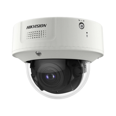 Domo IP 4 Megapixel / Lente Mot. 2.8 a 12 mm 2 / 40 mts IR EXIR / 2 Analiticos Simultaneos / SSD Integrado 1 TB / DeepinView / 2 Micrófonos Integrados / IP67 / IK10 / H.265+ / WDR 150 dB / Captura Facial / Búsqu
