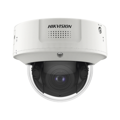 Domo IP 8 Megapixel / Lente Mot. 2.8 a 12 mm /  DARKFIGHTER / WDR 120 dB / IK10 / 30 mts IR / Conteo Facial / Detección Facial / Interior / PoE / Búsqueda por Atributos / Micrófono Integrado / Micro SD