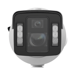 [TandemVu] Bala IP Dual 4 Megapixel (2 Lentes) / Lente Fijo (4 mm / ColorVu) y Lente Mot. (5 a 20 mm / DarkFighter X) / Luz Dual (IR y Luz Blanca) / IP67 / IK10 / Reconocimiento Facial / ACUSENSE / WDR 140 dB / DeepinView / Búsqueda por Atributos
