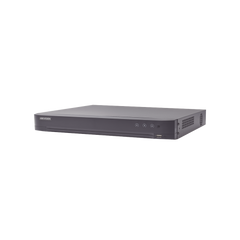 DVR 4 Canales TURBOHD + 4 Canales IP / 8 Megapixel (4K) / Audio de dos vías por Coaxitron / ACUSENSE / Reconocimiento Facial / 1 Bahía de Disco Duro / Salida de Video en 2K / H.265+