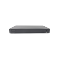 [Audio Bidireccional] DVR 32 Canales TurboHD + 8 Canales IP / 5 Megapixel Lite - 3K Lite / Acusense / Reconocimiento Facial  / Audio por Coaxitron / 2 Bahías de Disco Duro / H.265+ / Salida de Video en Full HD