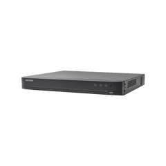 [Audio Bidireccional] DVR 32 Canales TurboHD + 8 Canales IP / 5 Megapixel Lite - 3K Lite / Acusense / Reconocimiento Facial  / Audio por Coaxitron / 2 Bahías de Disco Duro / H.265+ / Salida de Video en Full HD