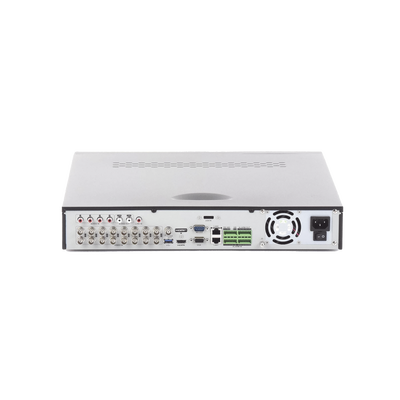 DVR 16 Canales TurboHD + 8 Canales IP / 3K/5MP / Audio por Coaxitron / Acusense / 4 Bahías de Disco Duro / Videoanalisis / 16 Entradas de Alarma