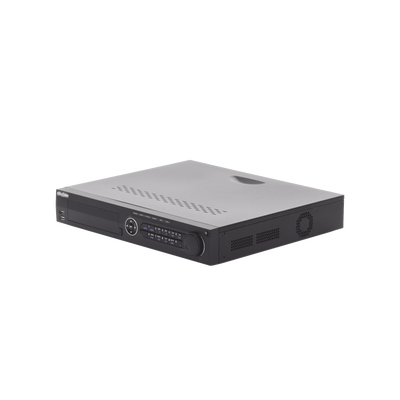 DVR 32 Canales TurboHD + 16 Canales IP / 3K Lite / 5 Megapixel Lite / 4 Bahías de Disco Duro / Audio por Coaxitron / AcuSense / POS / Videoanalisis / 16 Entradas y 4 salidas de Alarma