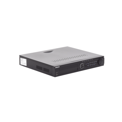 DVR 32 Canales TurboHD + 16 Canales IP / 3K Lite / 5 Megapixel Lite / 4 Bahías de Disco Duro / Audio por Coaxitron / AcuSense / POS / Videoanalisis / 16 Entradas y 4 salidas de Alarma