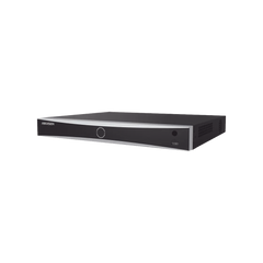 NVR 32 Megapixel (8K) / Reconocimiento Facial (Base de Datos) / 16 Canales IP / 2 Bahías de Disco Duro / 16 Puertos PoE+ / HDMI en 8K / ACUSENSE / Soporta POS / Deepin Mind /