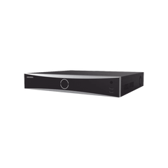 NVR 32 Megapixel (8K) / Reconocimiento Facial (Base de Datos) / 16 Canales IP / 4 Bahías de Disco Duro / 16 Puertos PoE+ / HDMI en 8K / ACUSENSE / Soporta POS / AcuSearch
