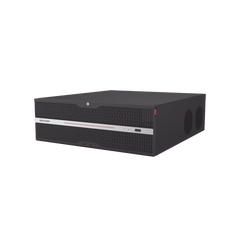 NVR 32 Megapixel (8K) / 64 Canales IP / 16 Bahías de Disco Duro / 2 Tarjetas de Red / Soporta RAID / HDMI en 4K / Soporta POS / Reconocimiento Facial / Bases de Datos / Hasta 100,000 Fotografías / AcuSearch