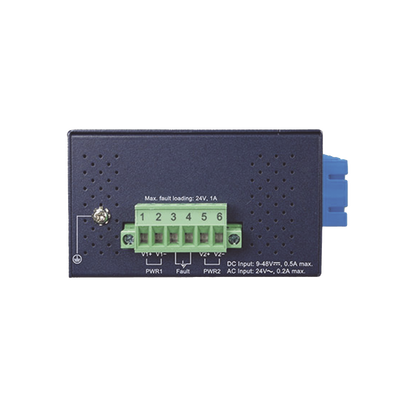 Switch Industrial Bypass de Fibra Optica Multimodo con Conector SC de 2 Canales