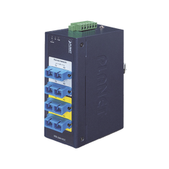 Switch Industrial Bypass de Fibra Optica Multimodo con Conector SC de 2 Canales