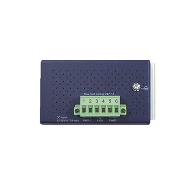 Switch PoE Industrial No Administrable de 4 Puertos PoE 10/100/1000T 802.3at, 2 Puertos SFP 10/1000X