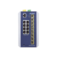 Switch Industrial Administrable Capa 3, 8 Puertos Etherrnet 10/100/1000T, 8 Puertos SFP de 1G/ 2.5G