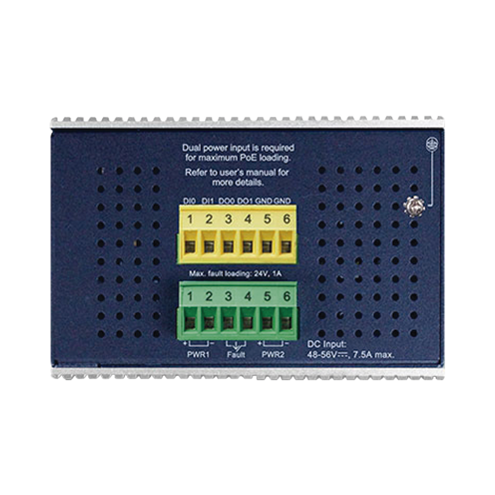 Switch Industrial Administrable Capa 3 con  8 Puertos Gigabit PoE 802.3bt, 2 Puertos SFP de 1 G/2.5 G, 2 Puertos SFP 10 G