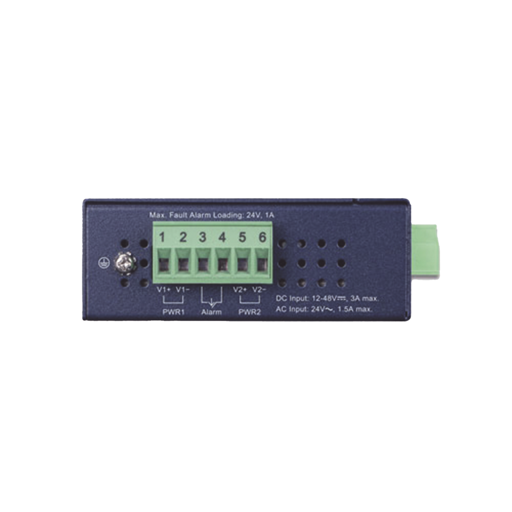 Convertidor de medios industrial PoE+ 1000BASE-SX a 10/100/1000BASE-T 802.3at (SC,MM) -550 m