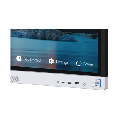 HUAWEI IdeaHub B3, Pantalla interactiva para Colaboración Inteligente, 65", 4K UHD, Harmony, Wi-Fi 6, Seguimiento de Voz, BYOM, Administración desde la Nube Gratis, blanco Jade