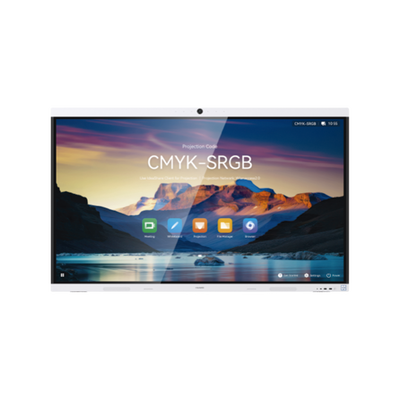 HUAWEI IdeaHub B3, Pantalla interactiva para Colaboración Inteligente, 86", 4K UHD, Harmony, Wi-Fi 6, Seguimiento de Voz, BYOM, Administración desde la Nube Gratis, blanco Jade