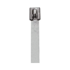 Cincho StrongHold  de Acero Inoxidable Tipo 304, 362mm largo x 7.9 mm ancho, Color Metálico, Paquete de 50pz