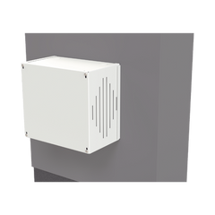 Gabinete para Resguardo de Sirena de 30 W (SF581A o SF581L No incluida), Preparación para Tamper (No incluido).