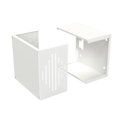 Gabinete para Resguardo de Sirena de 30 W (SF581A o SF581L No incluida), Preparación para Tamper (No incluido).