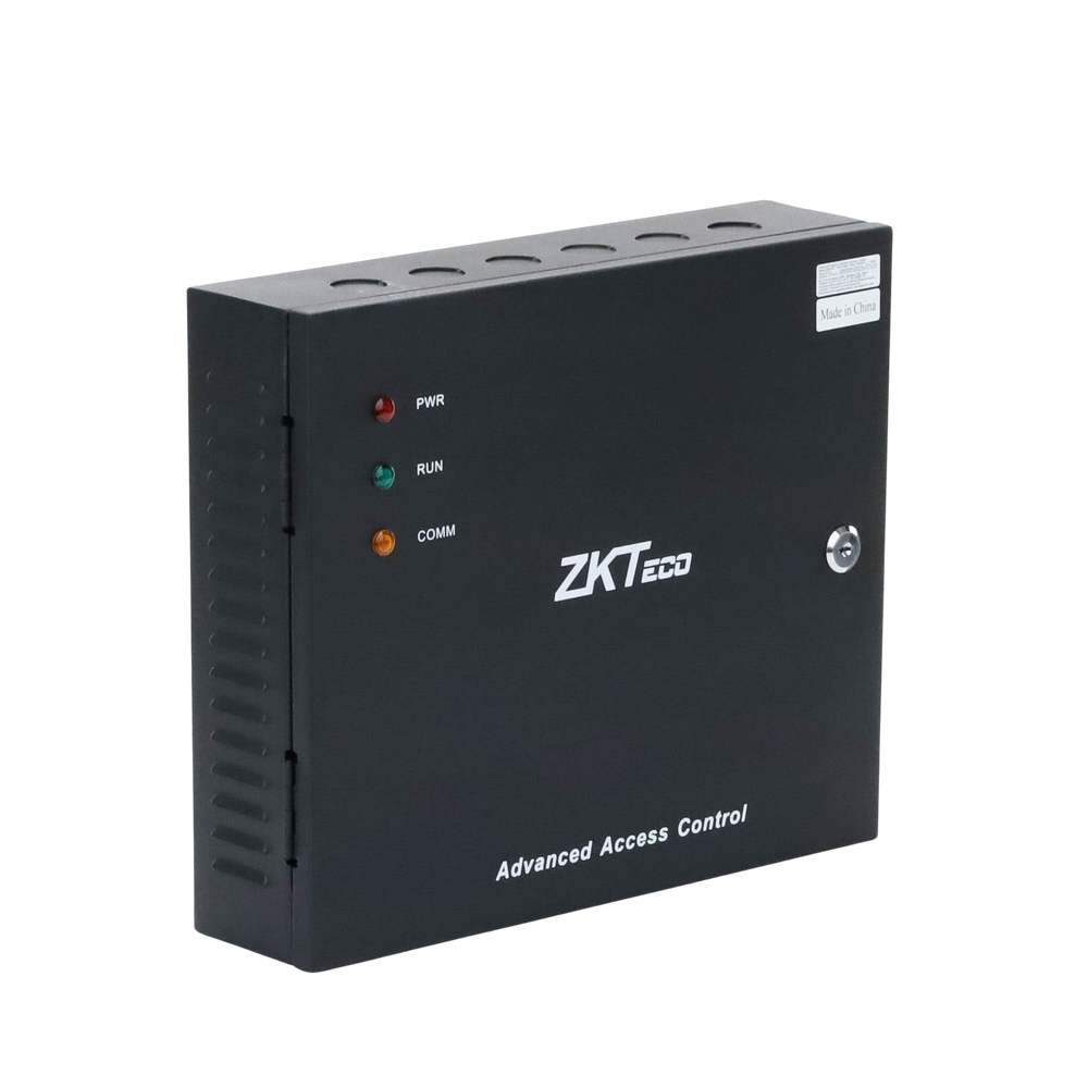 Controlador de Acceso 2 Puertas / 3,000 Huellas 30,000 Tarjetas / TCP/IP / Gabinete y Fuente 12V 5A