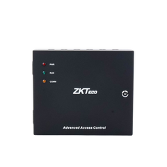 Controlador de acceso / 4 PUERTAS / Biometría Integrada / Hasta 3,000 Huellas / 30,000 Tarjetas / Incluye Gabinete y Fuente de Alimentación 12Vcc/5A compatible con ZKACCESS 3.5