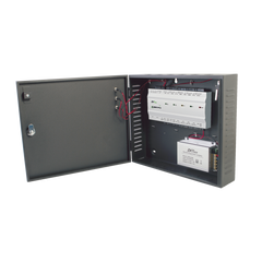 Controlador de Acceso 4 Puertas / 20,000 Huellas 30,000 Tarjetas / ADMS PUSH / TCP/IP / Gabinete y Fuente 12V 5A