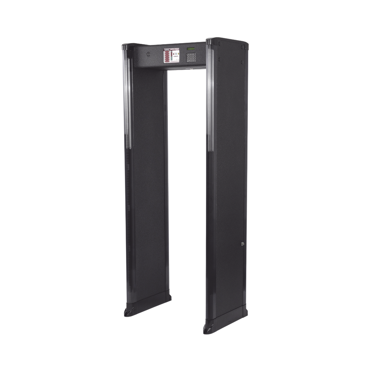 Arco Detector de Metales de 6 Zonas para Intemperie con Anclaje para Fijarse al Piso. Incluye Sensor IR para evitar falsas Alarmas / Certificado por la Administración Federal de Aviación de EE. UU. (FAA)