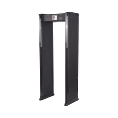 Arco Detector de Metales de 6 Zonas para Intemperie con Anclaje para Fijarse al Piso. Incluye Sensor IR para evitar falsas Alarmas / Certificado por la Administración Federal de Aviación de EE. UU. (FAA)