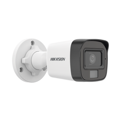 [Dual Light] Bala IP 2 Megapixel (1080p) / Lente 2.8 mm / Ángulo de visión 101° / 20 mts IR + 15 mts Luz Blanca / Micrófono Integrado / ACUSENSE Lite / Exterior IP67 / PoE / dWDR / H.265+ / ONVIF
