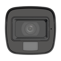 [Dual Light] Bala IP 4 Megapixel / Lente 2.8 mm / Ángulo de visión 104° / 20 mts IR + 15 mts Luz Blanca / Micrófono Integrado / ACUSENSE Lite / Exterior IP67 / H.265+ / PoE / ONVIF / dWDR