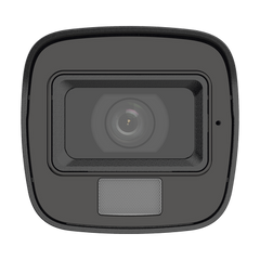 [Dual Light] Bala IP 4 Megapixel / Lente 2.8 mm / Ángulo de visión 104° / 20 mts IR + 15 mts Luz Blanca / Micrófono Integrado / ACUSENSE Lite / Exterior IP67 / H.265+ / PoE / ONVIF / dWDR
