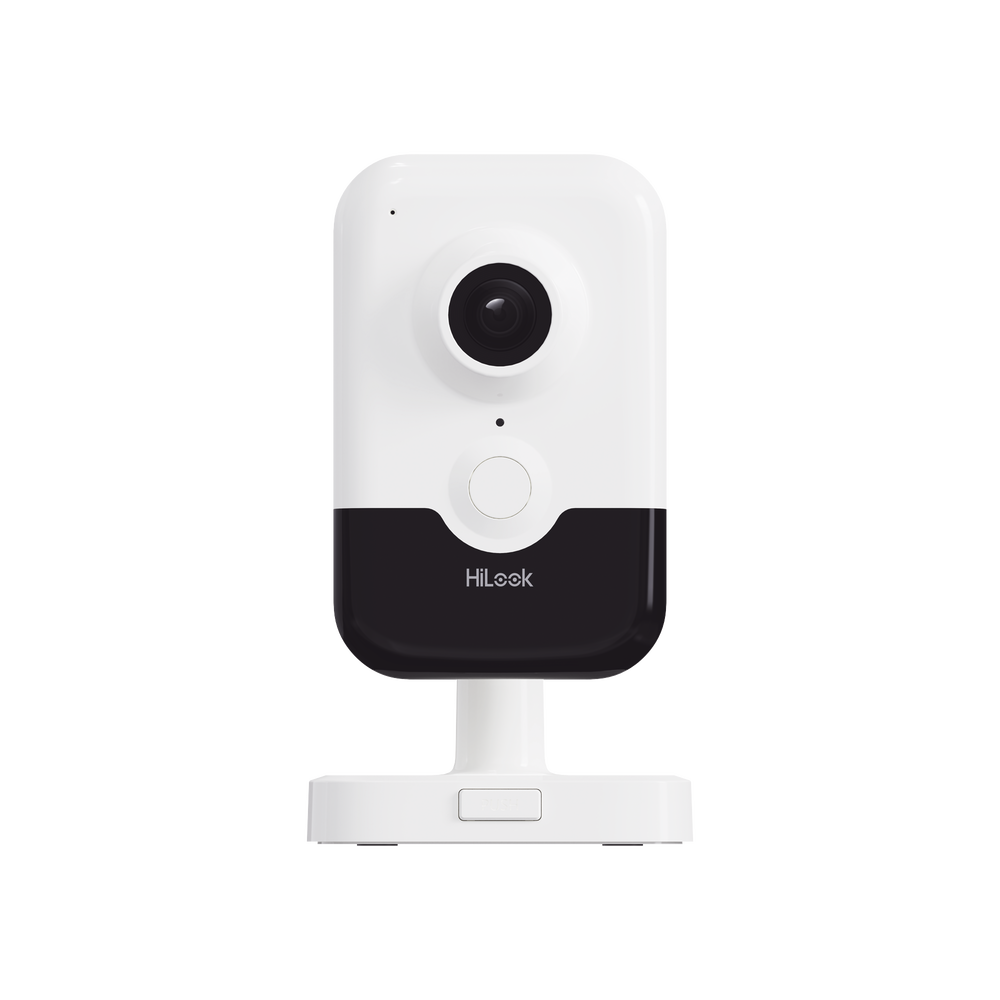 Cubo IP 2 Megapixel / Lente 2.8 mm (Gran Angular) / Audio Bidireccional / WiFi / Memoria Micro SD /AcuSense / Notificacion Push / Interior / H.265+