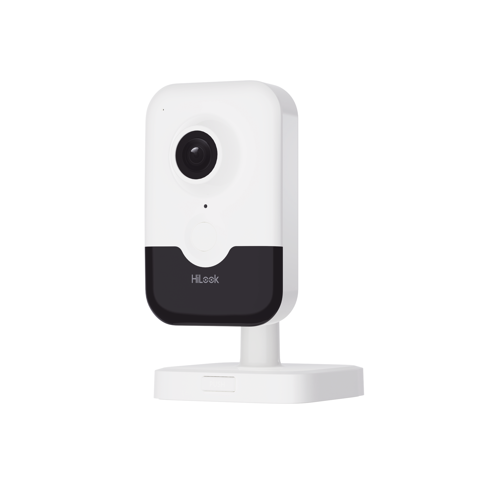 Cubo IP 2 Megapixel / Lente 2.8 mm (Gran Angular) / Audio Bidireccional / WiFi / Memoria Micro SD /AcuSense / Notificacion Push / Interior / H.265+