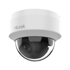 HiLook Series / Domo IP 2 Megapixel (1080p) / Lente 2.8 mm (Gran Angular) / 20 mts IR / Interior / PoE / dWDR / H.265+ / ONVIF