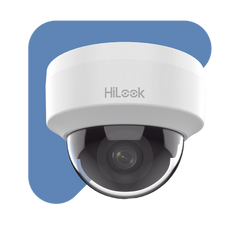 HiLook Series / Domo IP 2 Megapixel (1080p) / Lente 2.8 mm (Gran Angular) / 20 mts IR / Interior / PoE / dWDR / H.265+ / ONVIF