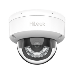 [Dual Light] HiLook Series / Domo IP de 4 Megapixel / Uso en interior / Lente 2.8 mm / 20 mts IR + 20 mts Luz Blanca / Micrófono Integrado / ACUSENSE Lite / PoE / dWDR / H.265+ / ONVIF