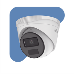 HiLook Series / Turret IP 2 Megapixel / Lente 2.8 mm / 20 mts IR / Exterior IP67 / PoE / dWDR / H.265+ / ONVIF