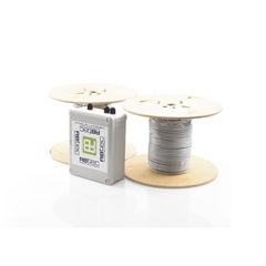 Kit de Cable Sensor Para Cerca Ciclonica IRONCLAD / 150 METROS / 2 ZONAS; 75 METROS POR ZONA / Sin Falsas Alarmas por Viento / TODO Incluido/TARJETA LPU400/ Calibración por Software