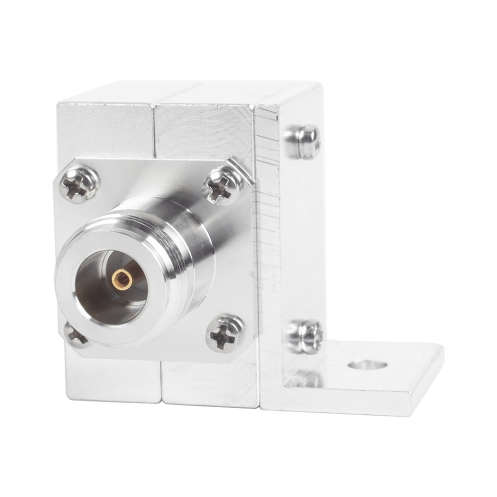 Protector Coaxial RF / 1.5-700 MHz / 50 Ω / Conectores N Hembra / Ceja Lateral / 2 kW