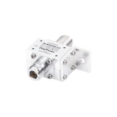 Protector RF Coaxial Para 125 a 1000 MHz Con Ceja Frontal Con Conectores N Hembra en Ambos Lados, 50 Ω